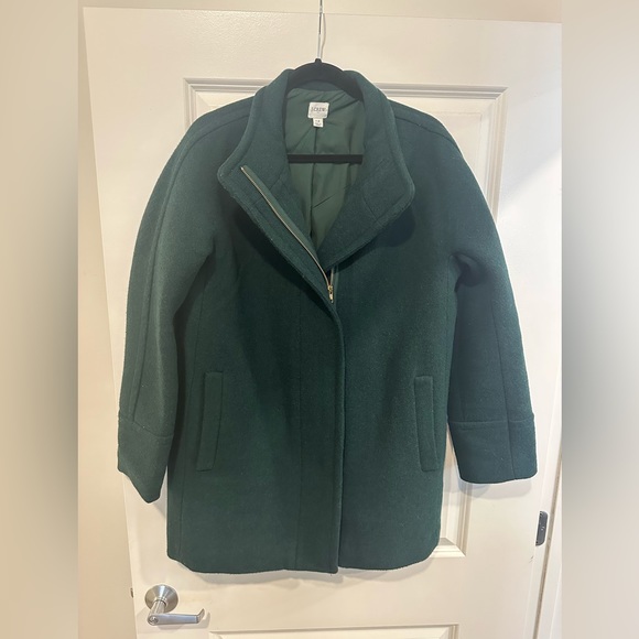 J. Crew Jackets & Blazers - J Crew women’s coat. Color green. Size 12.